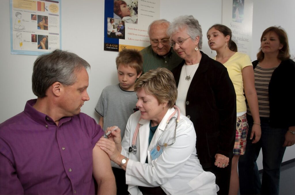 Vaccine schedule for adults